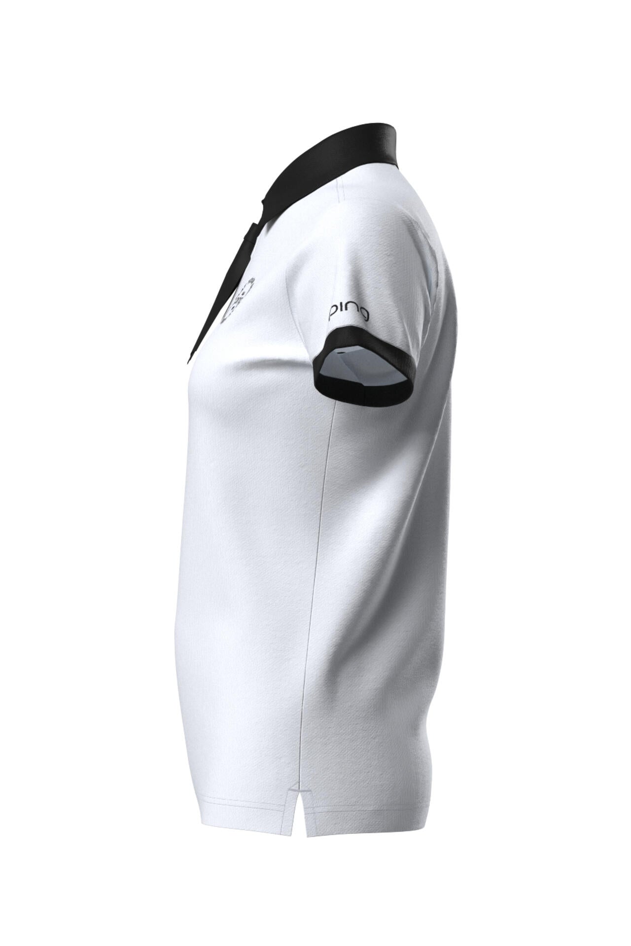 【PING APPAREL】カノコポロ 天竺インナー ネクタイ付きレイヤードツインセット <LADIES LINE> (LADIES)