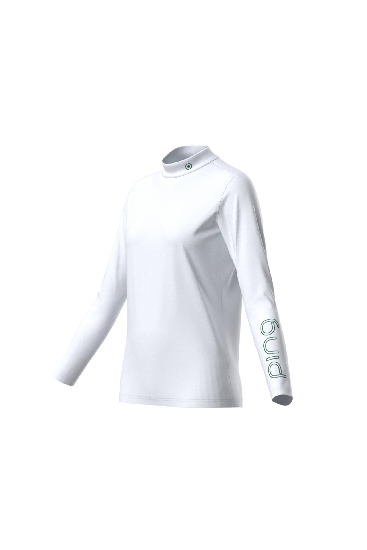 【PING APPAREL】カノコポロ 天竺インナー ネクタイ付きレイヤードツインセット <LADIES LINE> (LADIES)