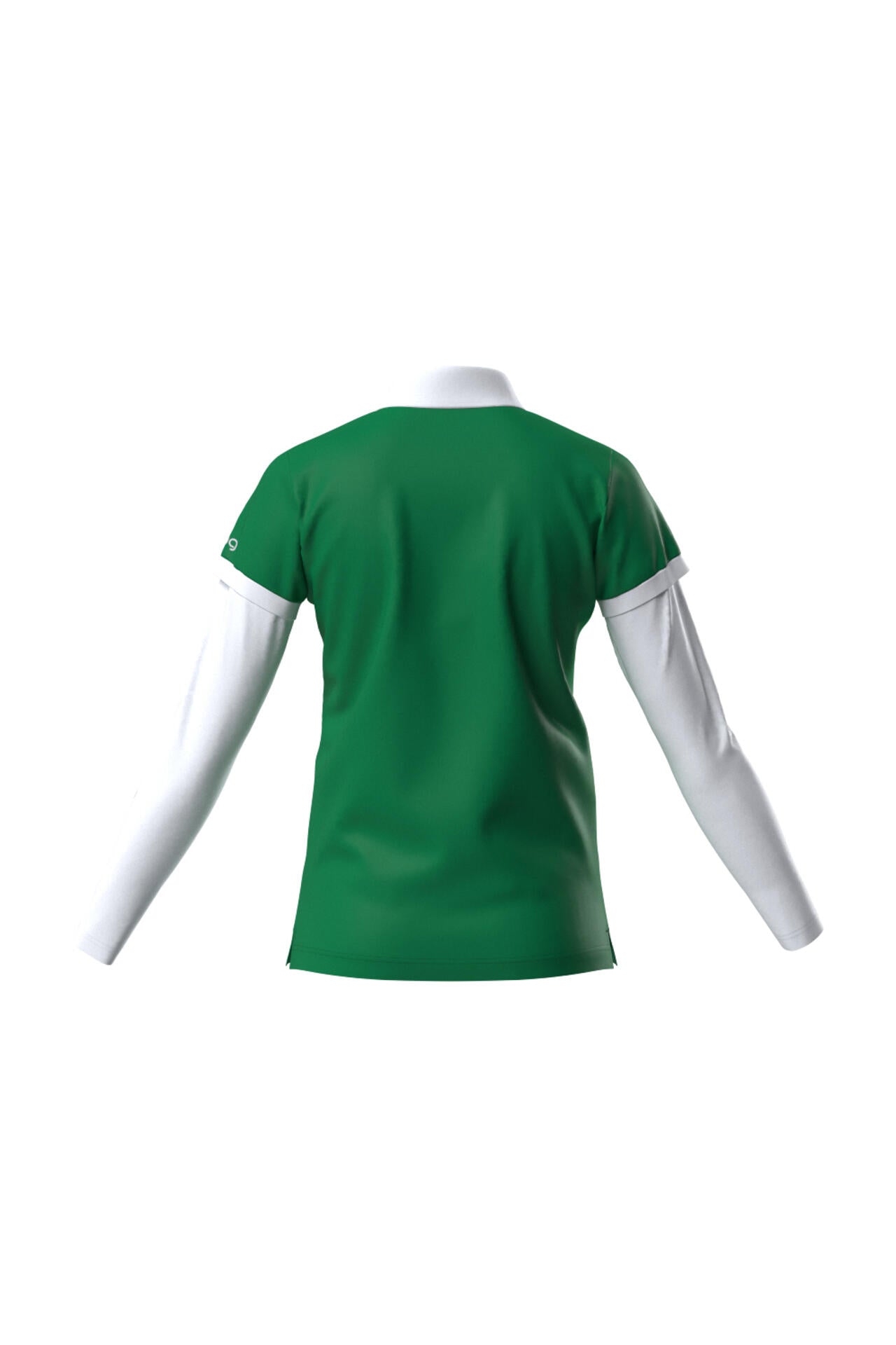 【PING APPAREL】カノコポロ 天竺インナー ネクタイ付きレイヤードツインセット <LADIES LINE> (LADIES)
