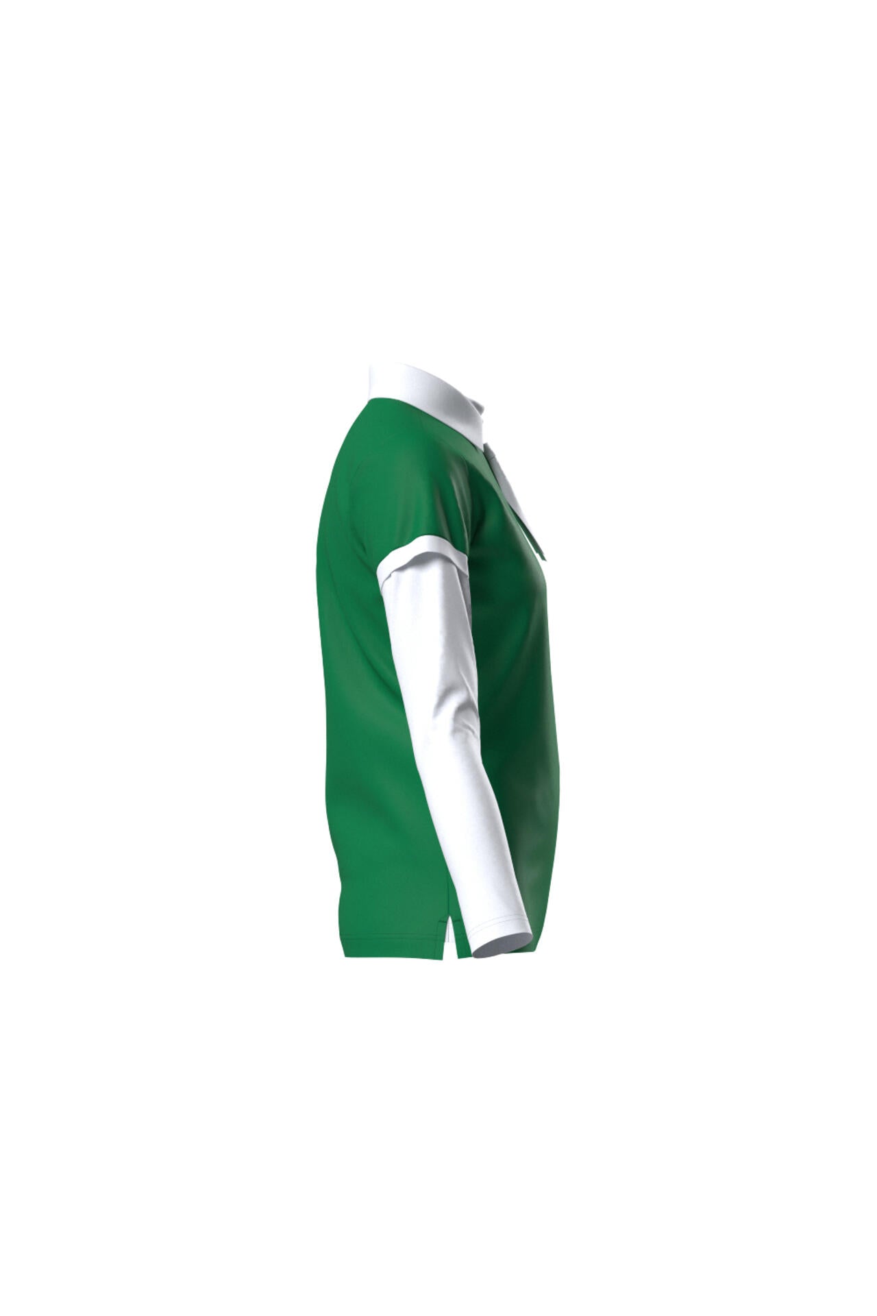 【PING APPAREL】カノコポロ 天竺インナー ネクタイ付きレイヤードツインセット <LADIES LINE> (LADIES)
