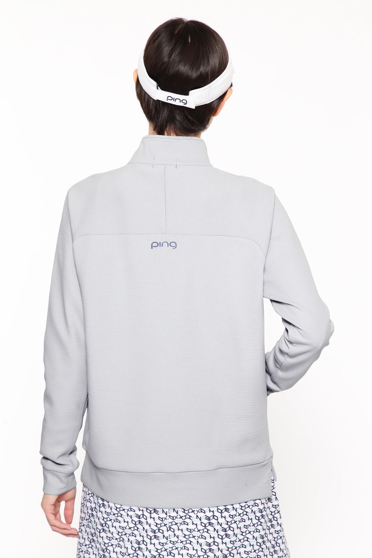 【PING APPAREL】ダンボールハーフジップカットソー <LADIES LINE><PERFORMANCE> (LADIES)