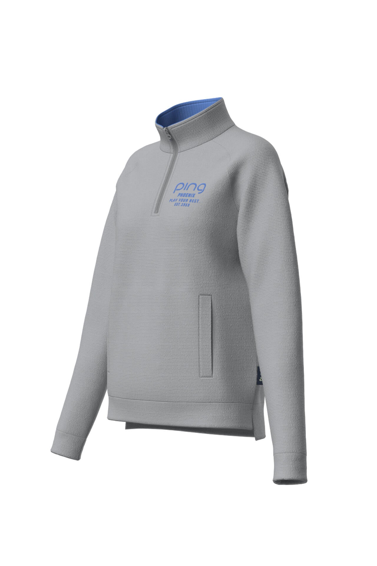 【PING APPAREL】ダンボールハーフジップカットソー <LADIES LINE><PERFORMANCE> (LADIES)