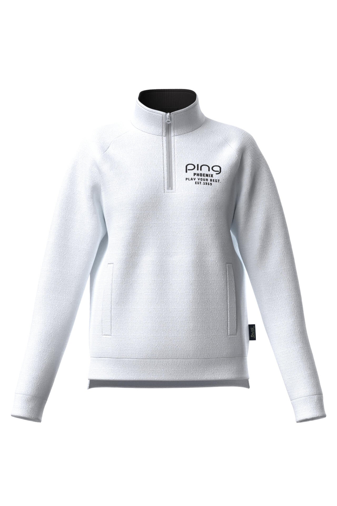 【PING APPAREL】ダンボールハーフジップカットソー <LADIES LINE><PERFORMANCE> (LADIES)