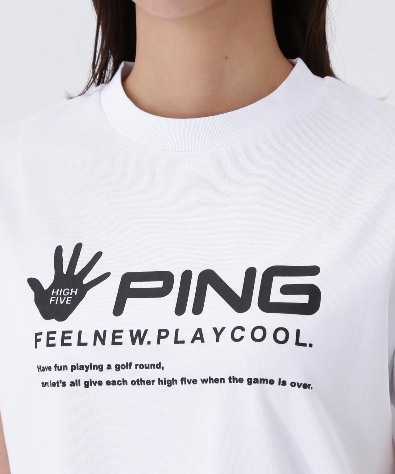 【PING APPAREL】TC天竺 半袖Tシャツ <LADIES LINE><NATIVE> (LADIES)