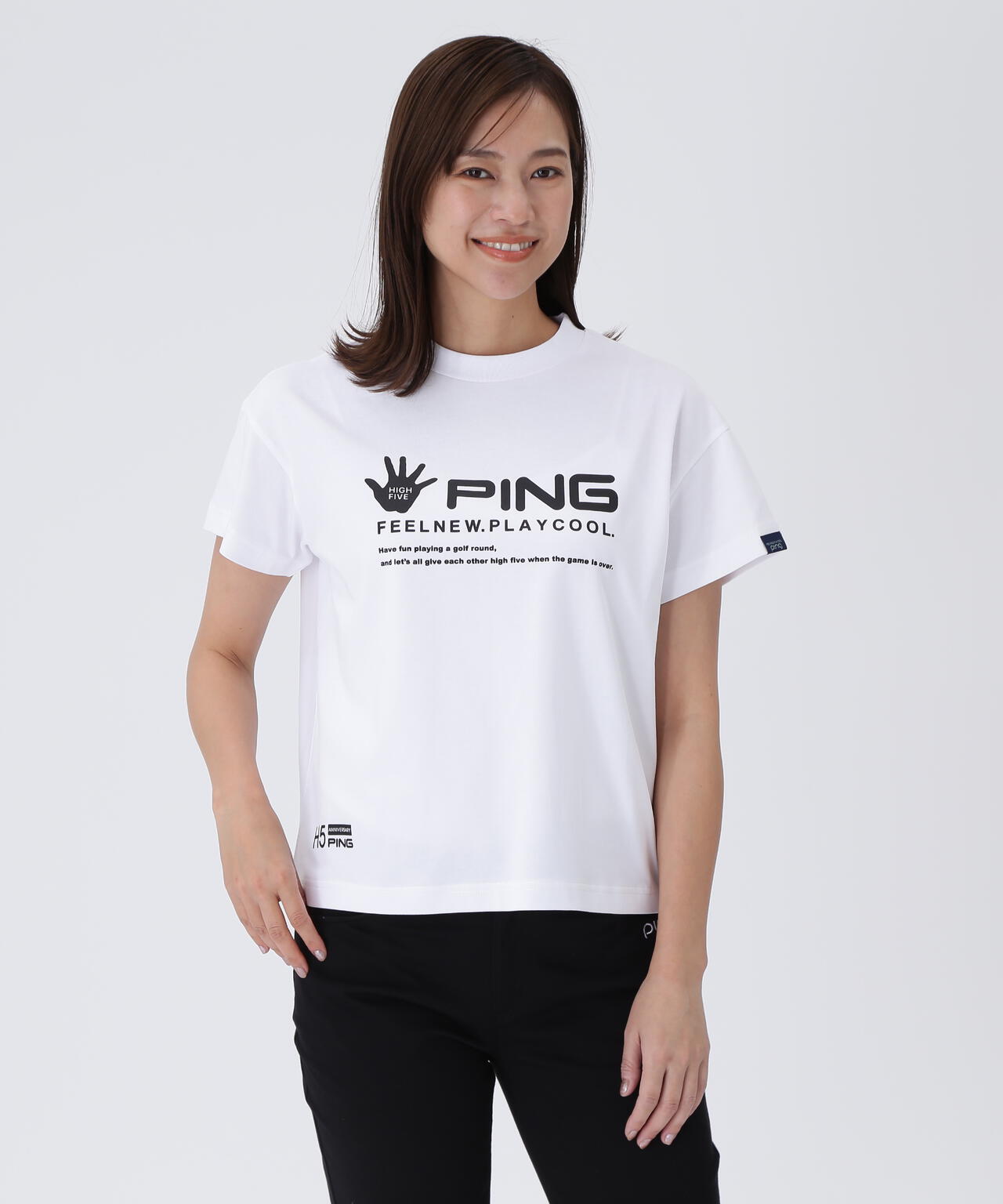 【PING APPAREL】TC天竺 半袖Tシャツ <LADIES LINE><NATIVE> (LADIES)