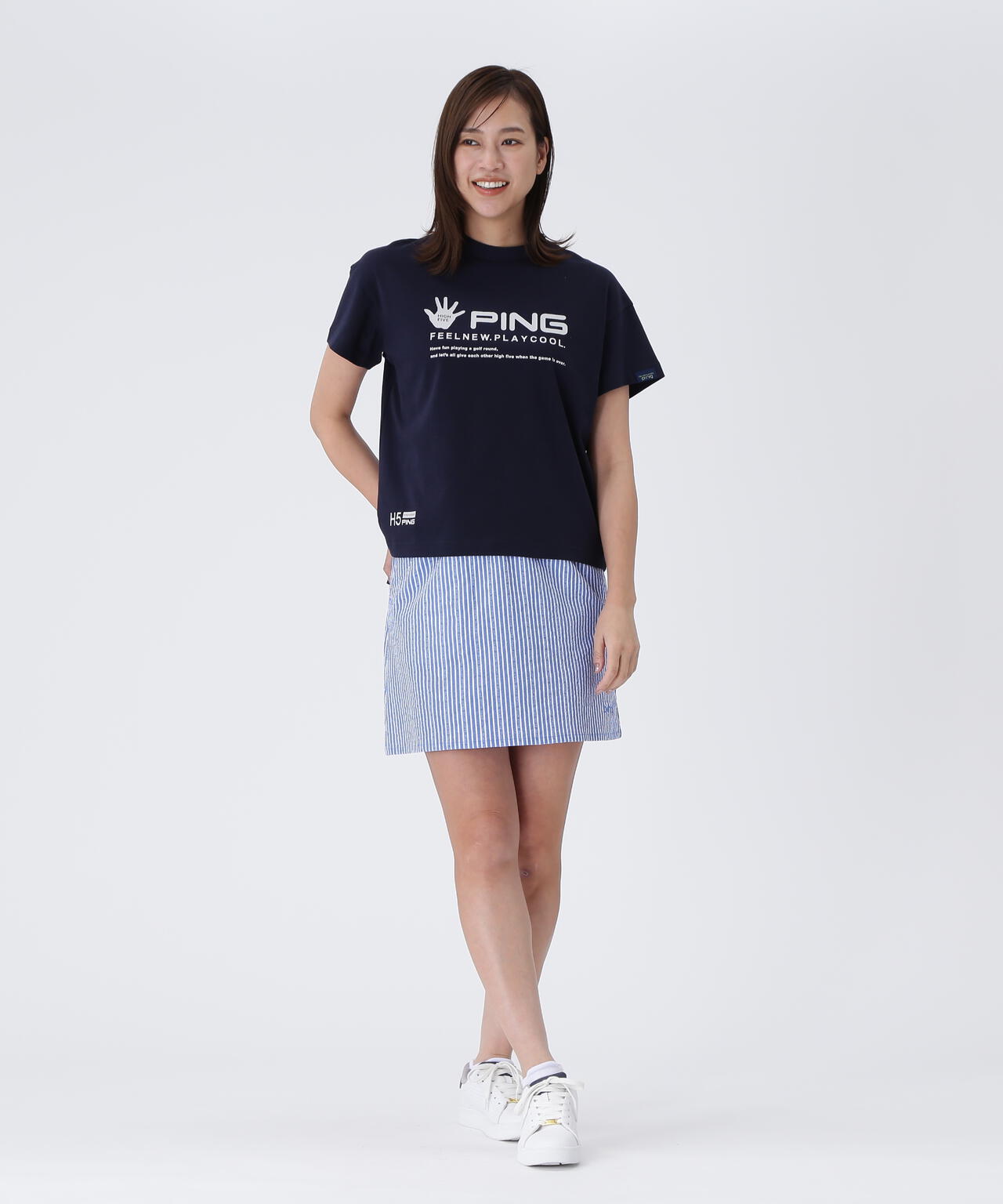 【PING APPAREL】TC天竺 半袖Tシャツ <LADIES LINE><NATIVE> (LADIES)