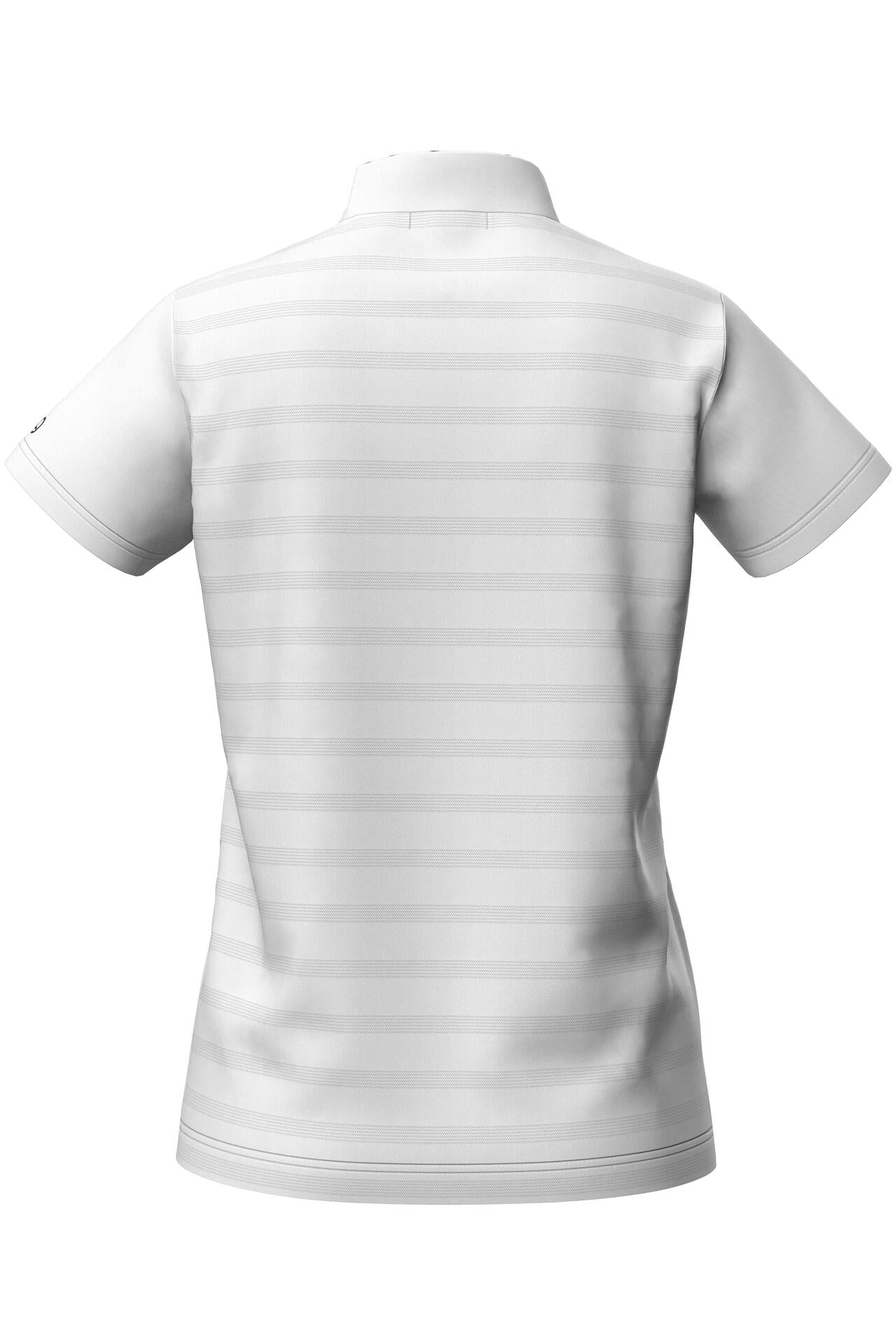 【PING APPAREL】メッシュボーダージャガード半袖ハイネックカットソー <LADIES LINE> (LADIES)