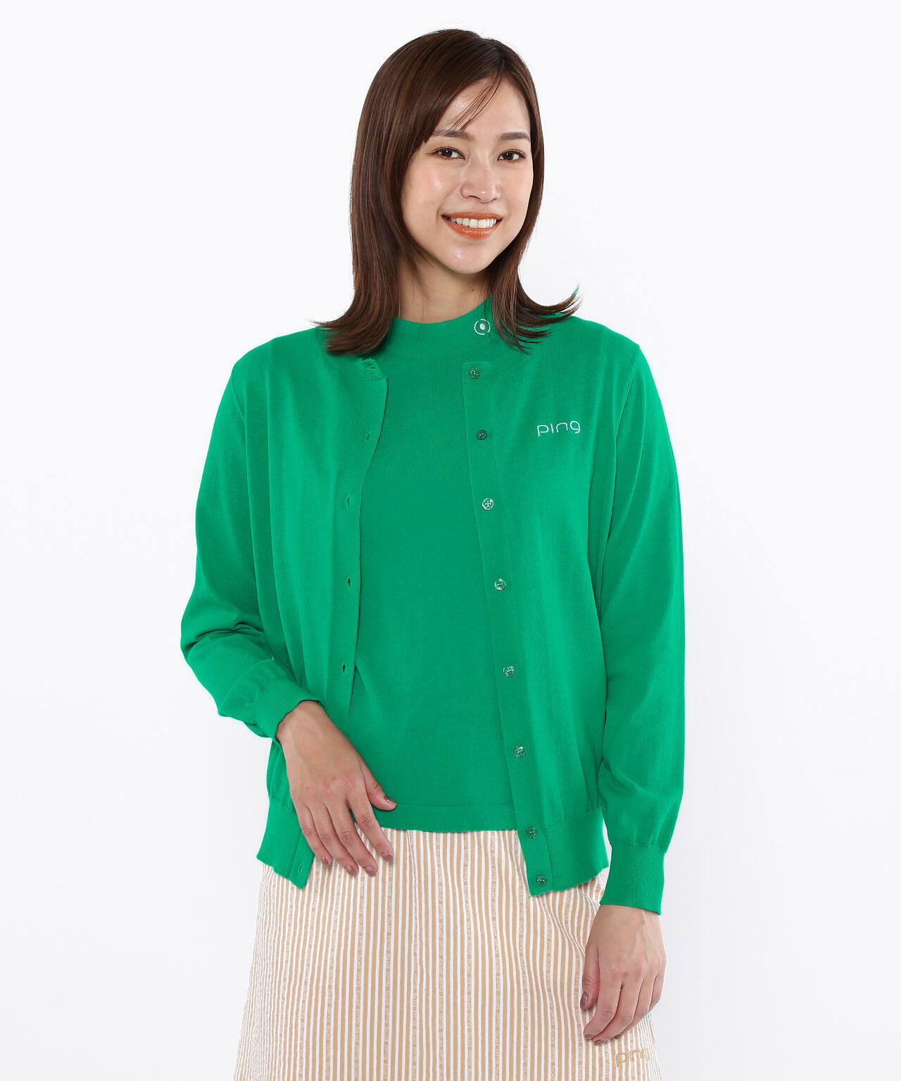 【PING APPAREL】アンサンブルニット <LADIES LINE><NATIVE> (LADIES)