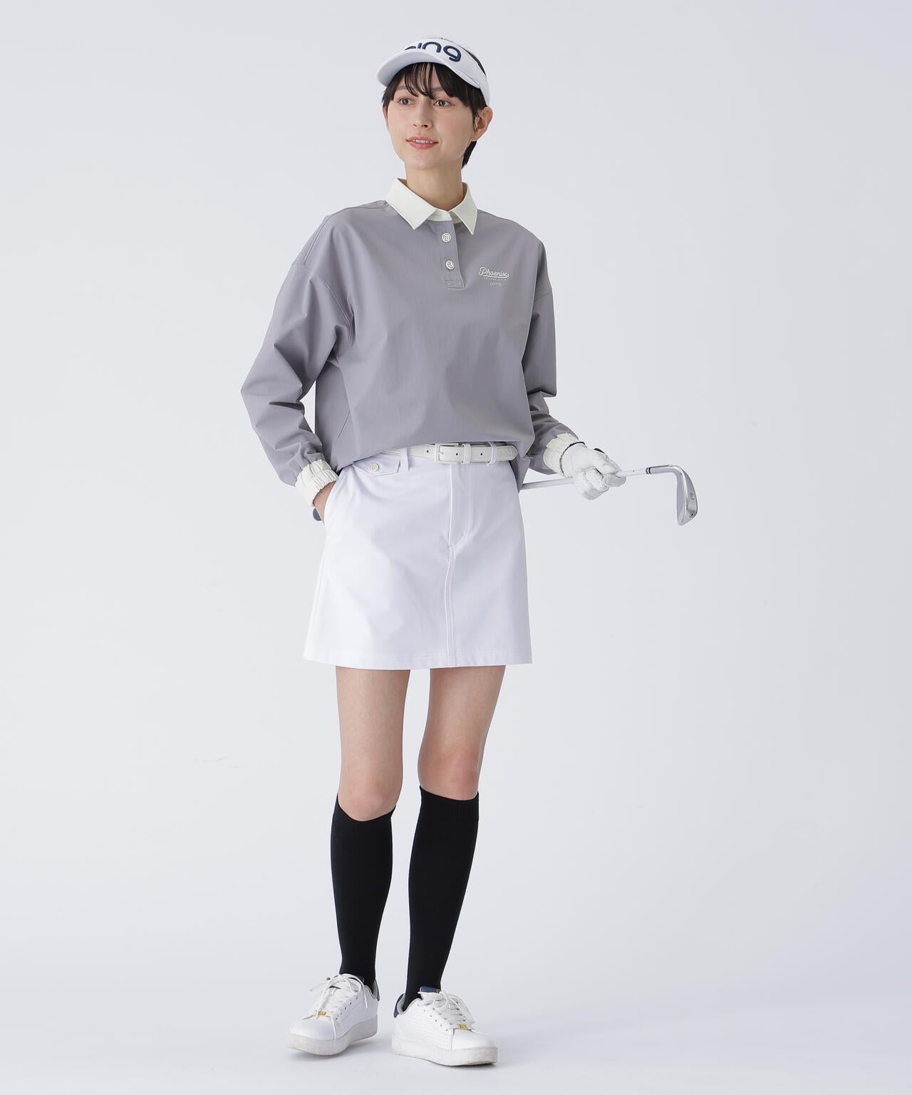 【PING APPAREL】オーバーシャツ <LADIES LINE> (LADIES)