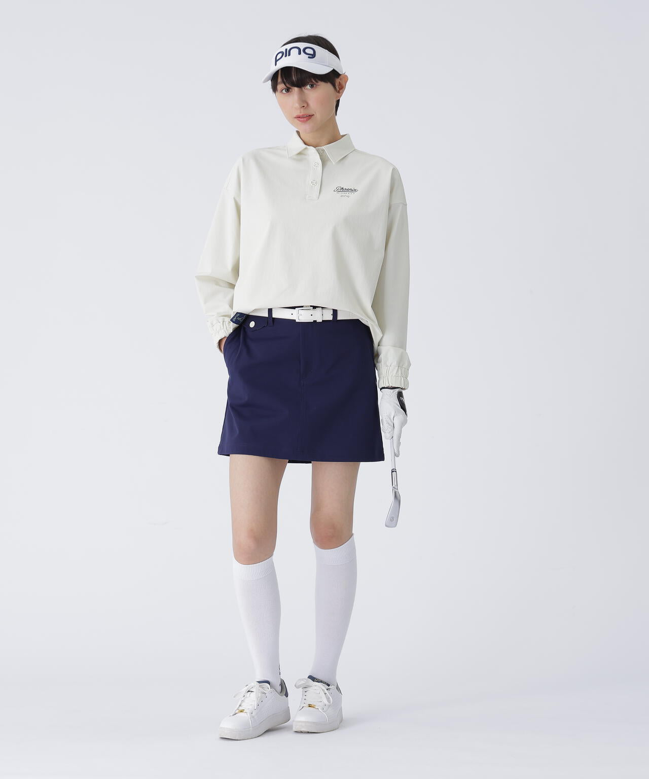 【PING APPAREL】オーバーシャツ <LADIES LINE> (LADIES)