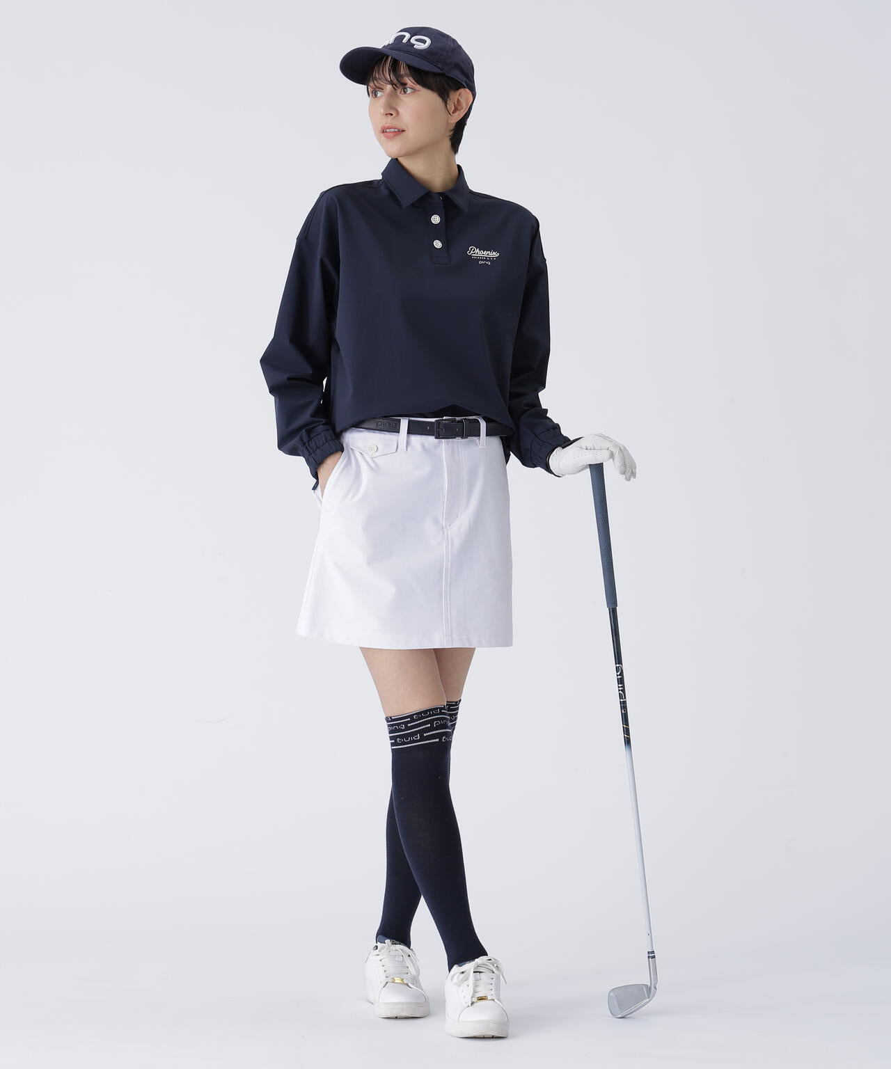 【PING APPAREL】オーバーシャツ <LADIES LINE> (LADIES)