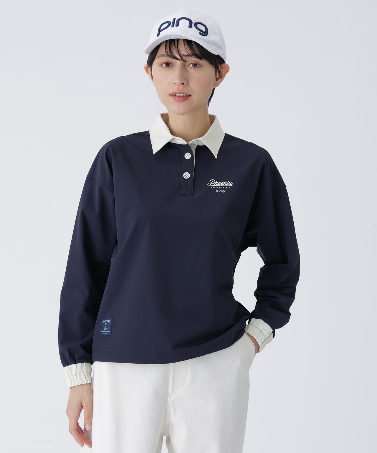 【PING APPAREL】オーバーシャツ <LADIES LINE> (LADIES)