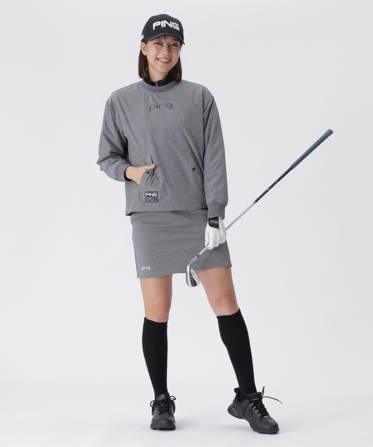 【PING APPAREL】ツインレイヤードアウター <GOLD> (LADIES)