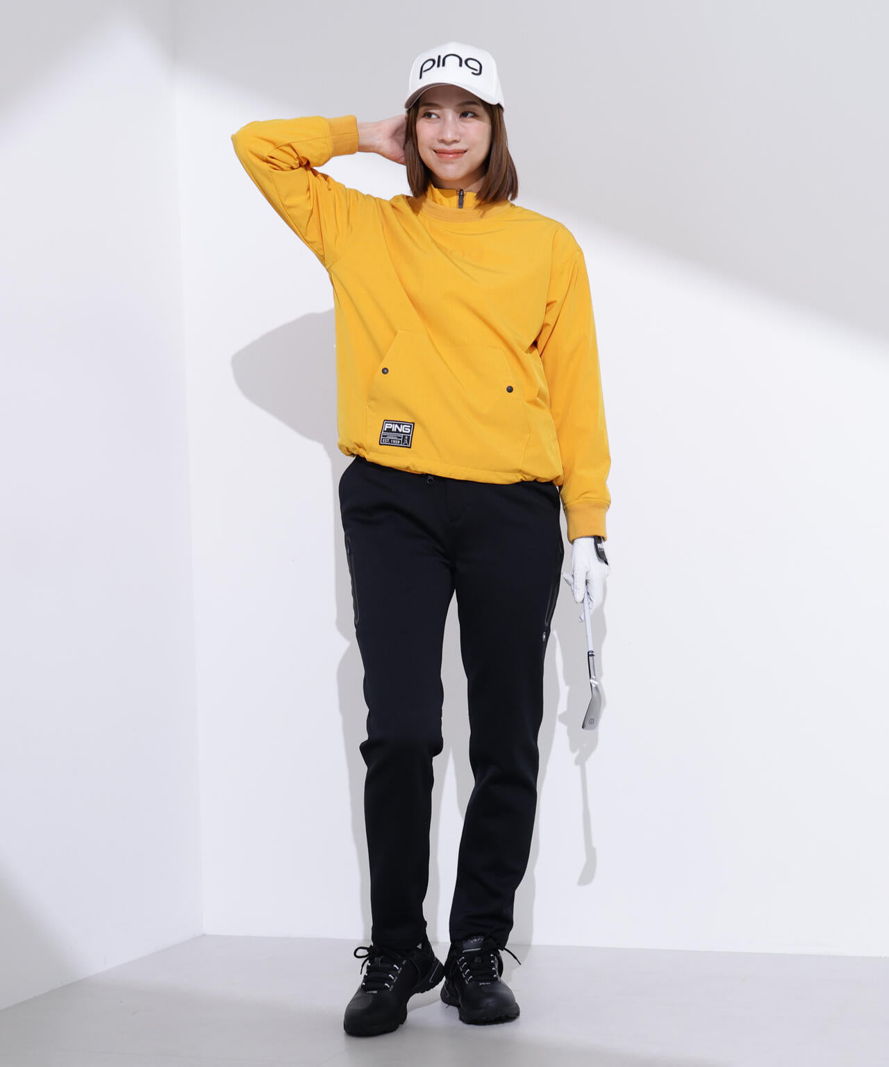 【PING APPAREL】ツインレイヤードアウター <GOLD> (LADIES)