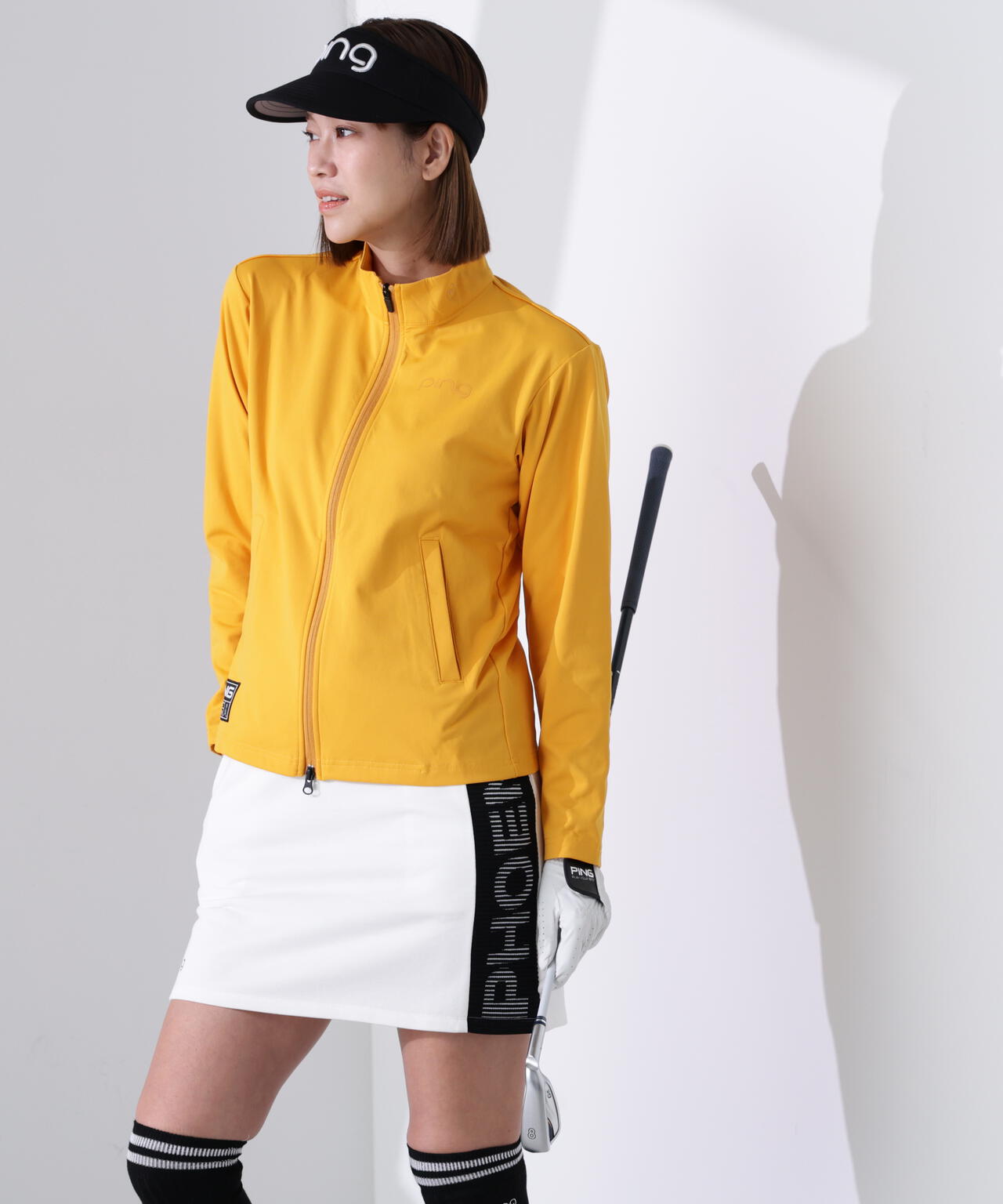 【PING APPAREL】ツインレイヤードアウター <GOLD> (LADIES)