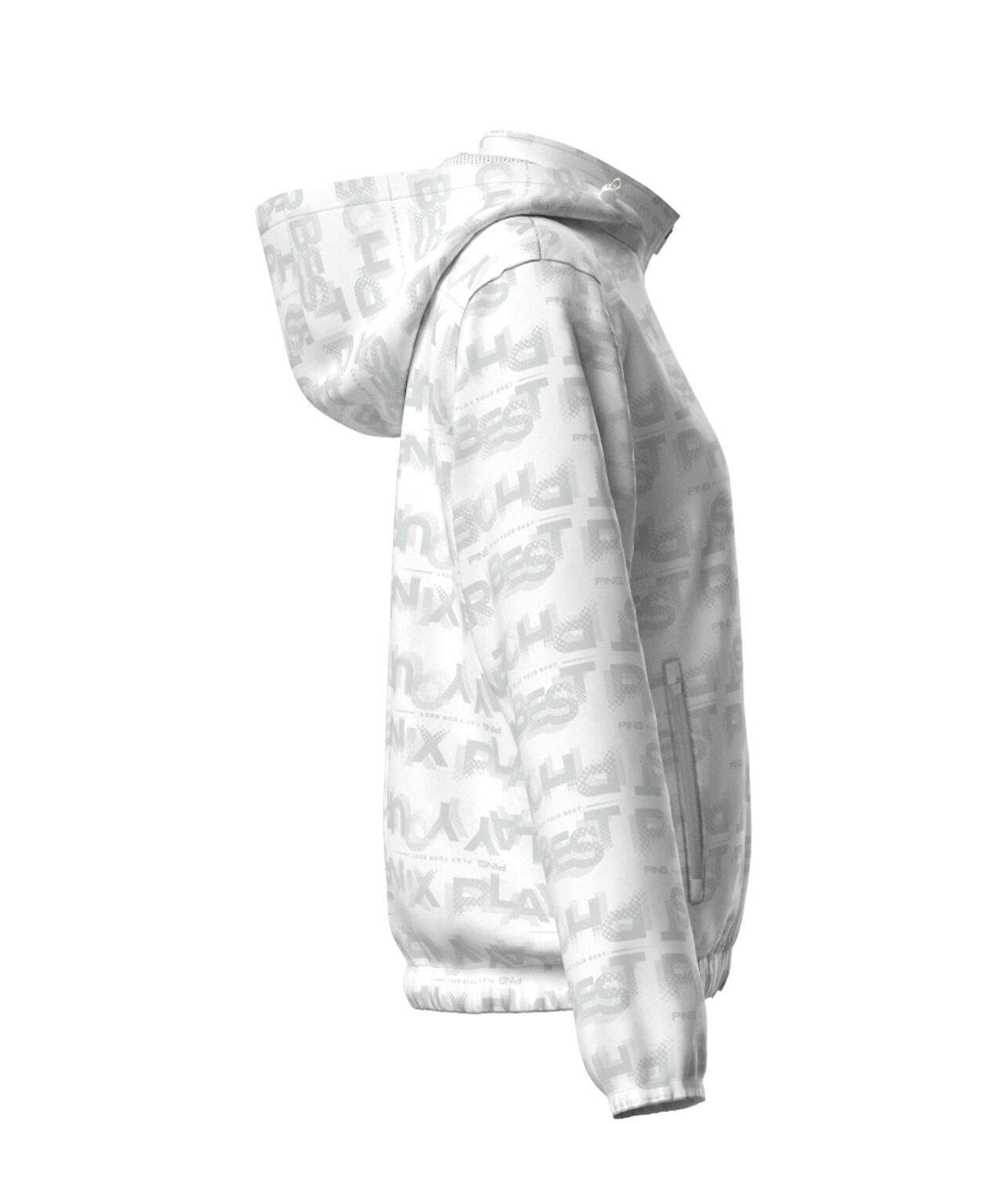 【PING APPAREL】PHONEIX BREEZE総柄 全方向ストレッチフーディブルゾン <LADIES LINE> (LADIES)