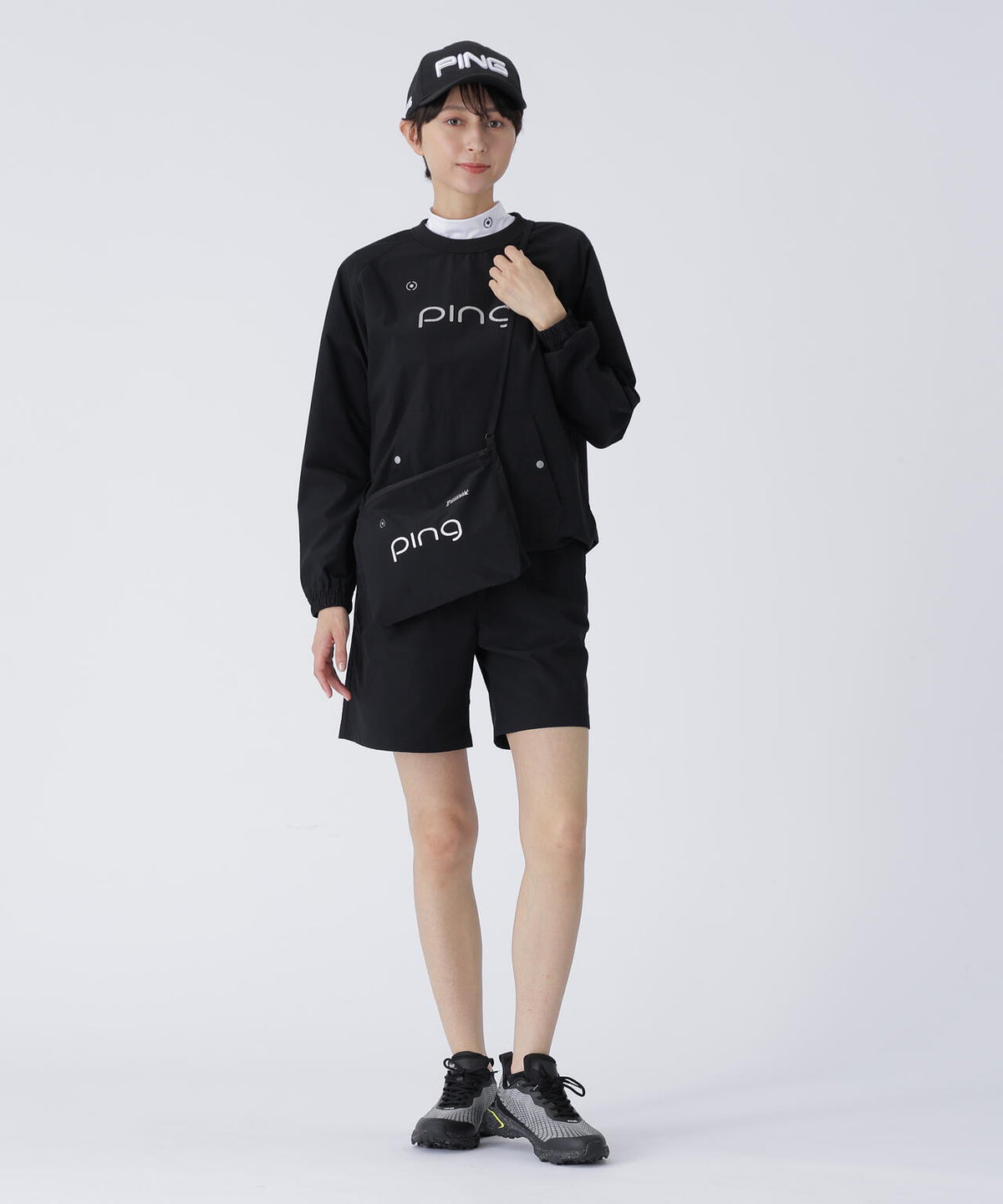 【PING APPAREL】全方向ストレッチリップストップスニードジャック×ショートパンツ <LADIES LINE> (LADIES)