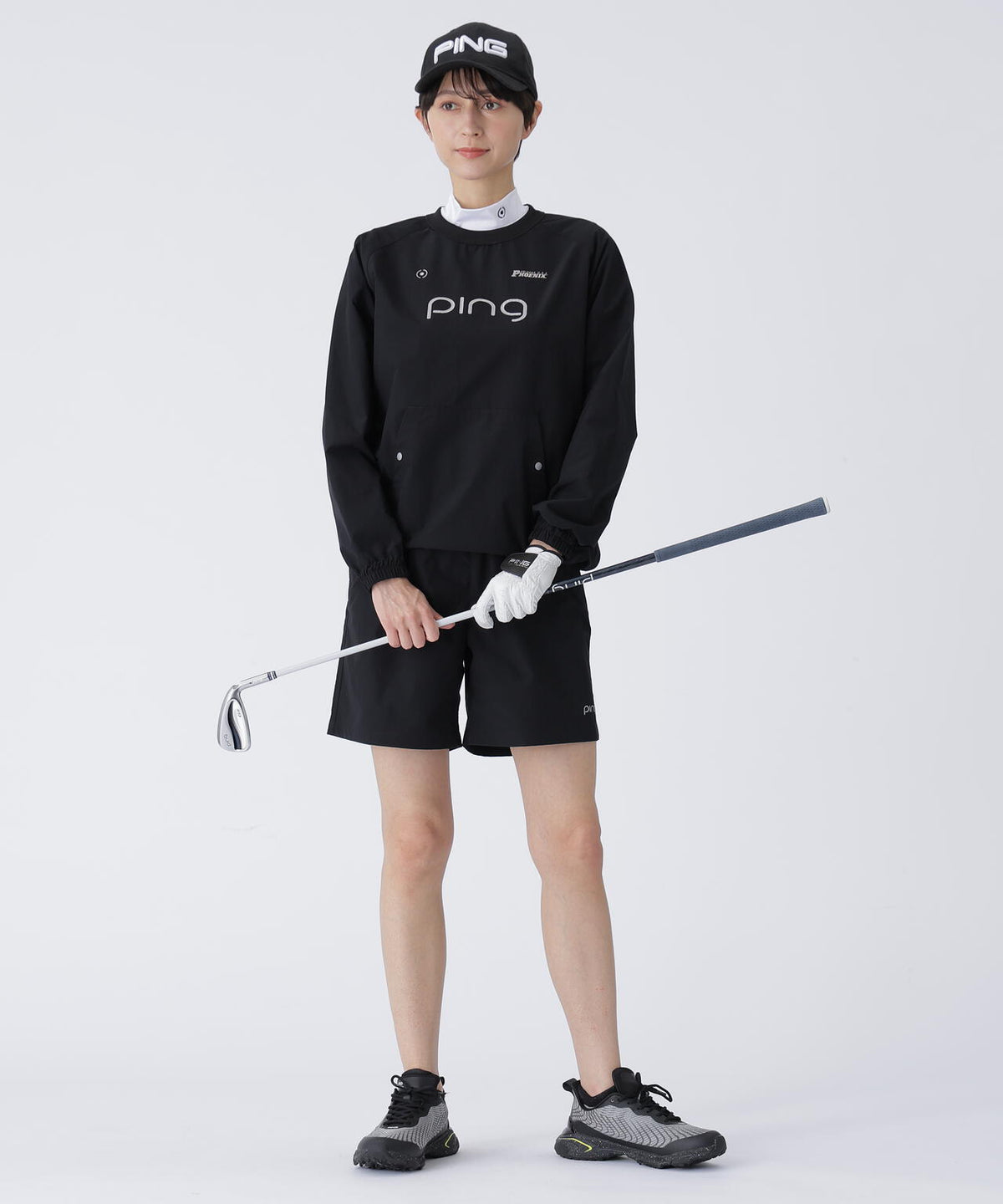 【PING APPAREL】全方向ストレッチリップストップスニードジャック×ショートパンツ <LADIES LINE> (LADIES)