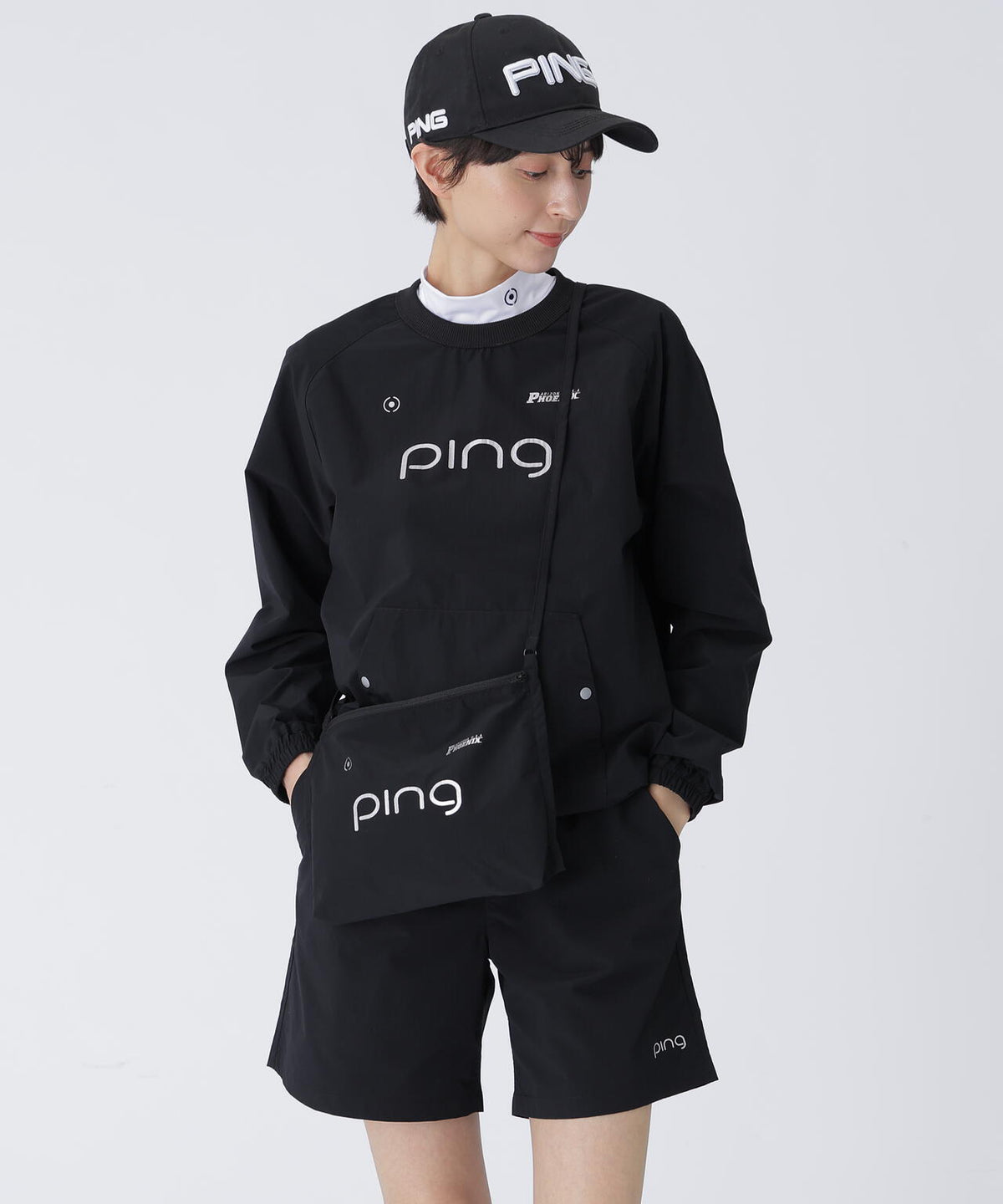 【PING APPAREL】全方向ストレッチリップストップスニードジャック×ショートパンツ <LADIES LINE> (LADIES)