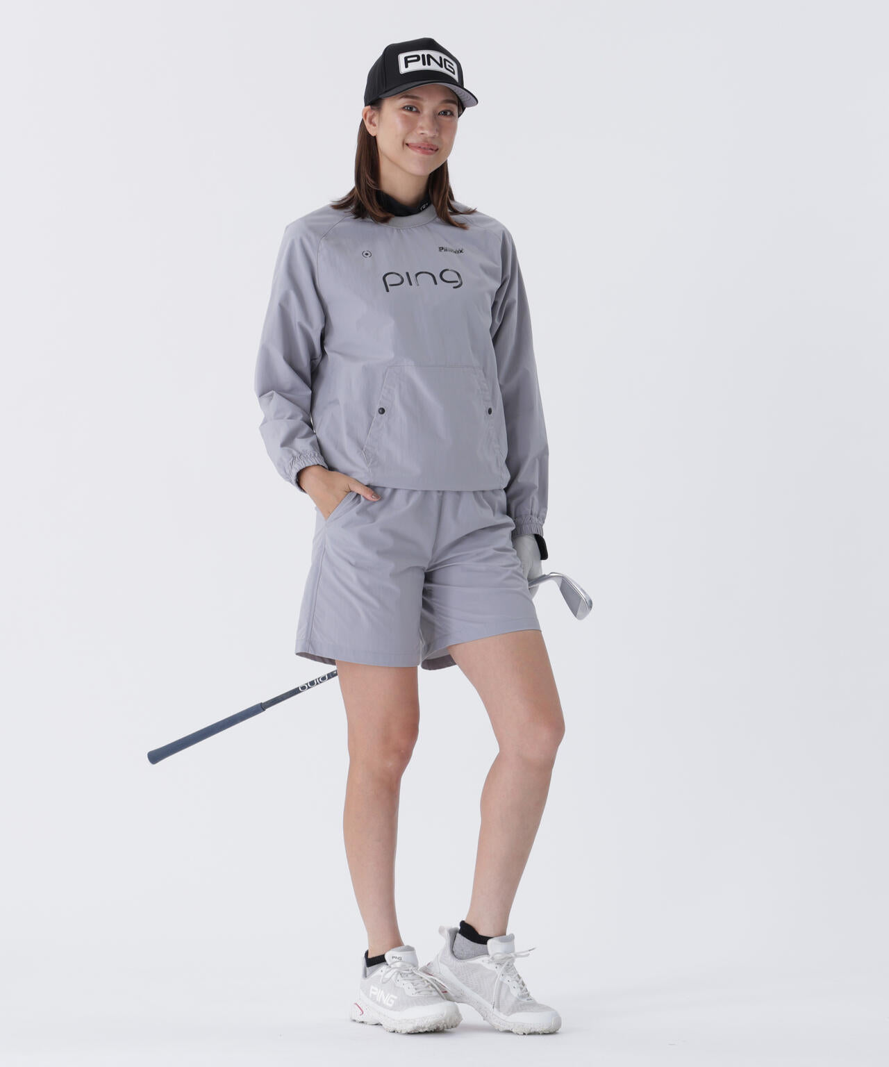 【PING APPAREL】全方向ストレッチリップストップスニードジャック×ショートパンツ <LADIES LINE> (LADIES)