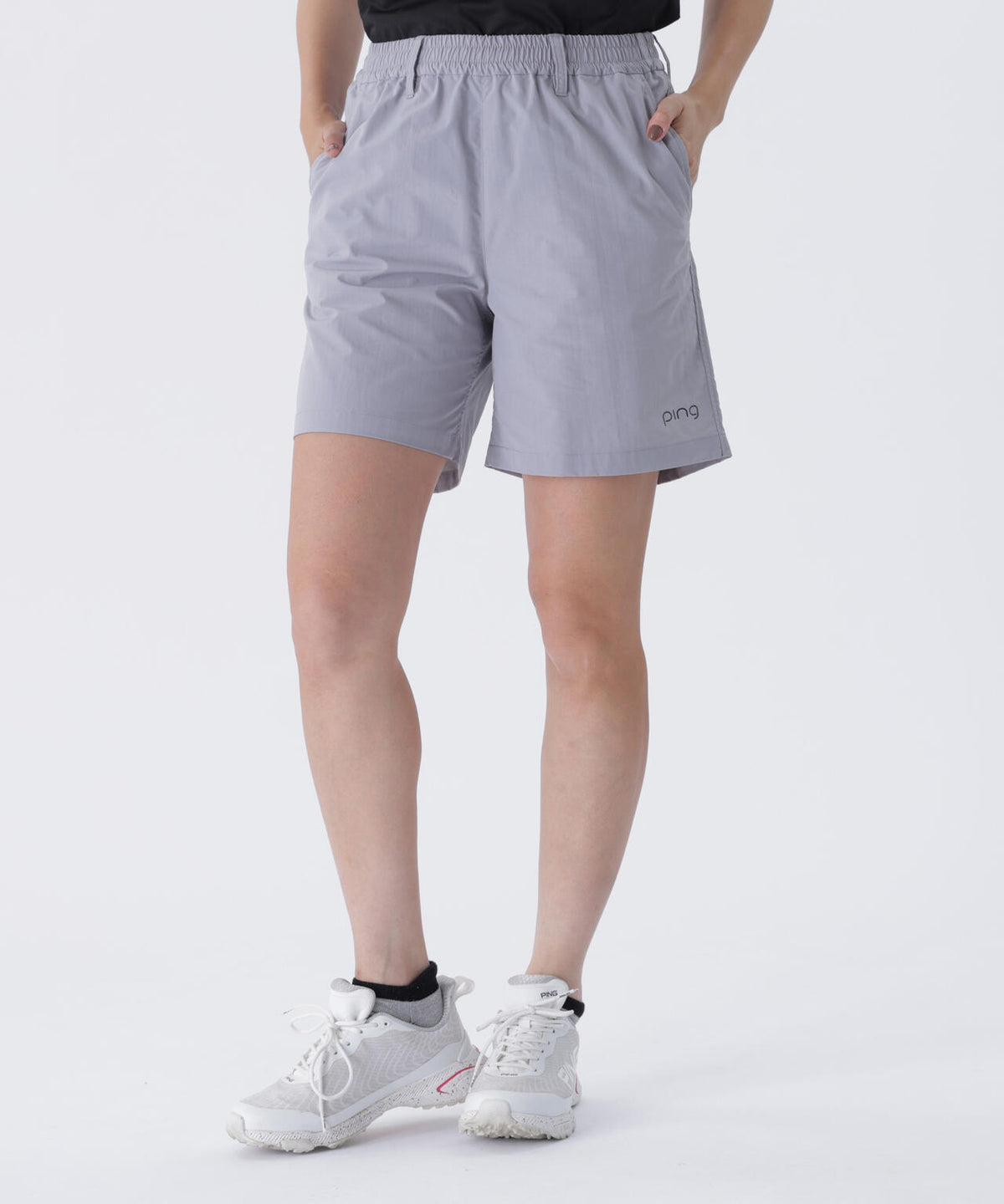 【PING APPAREL】全方向ストレッチリップストップスニードジャック×ショートパンツ <LADIES LINE> (LADIES)