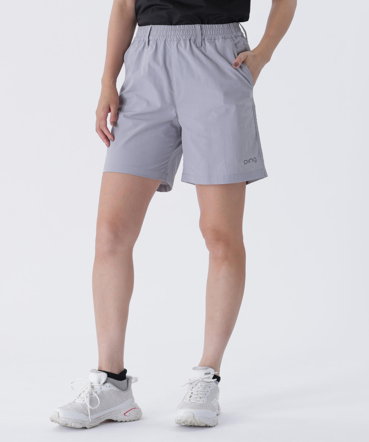 【PING APPAREL】全方向ストレッチリップストップスニードジャック×ショートパンツ <LADIES LINE> (LADIES)