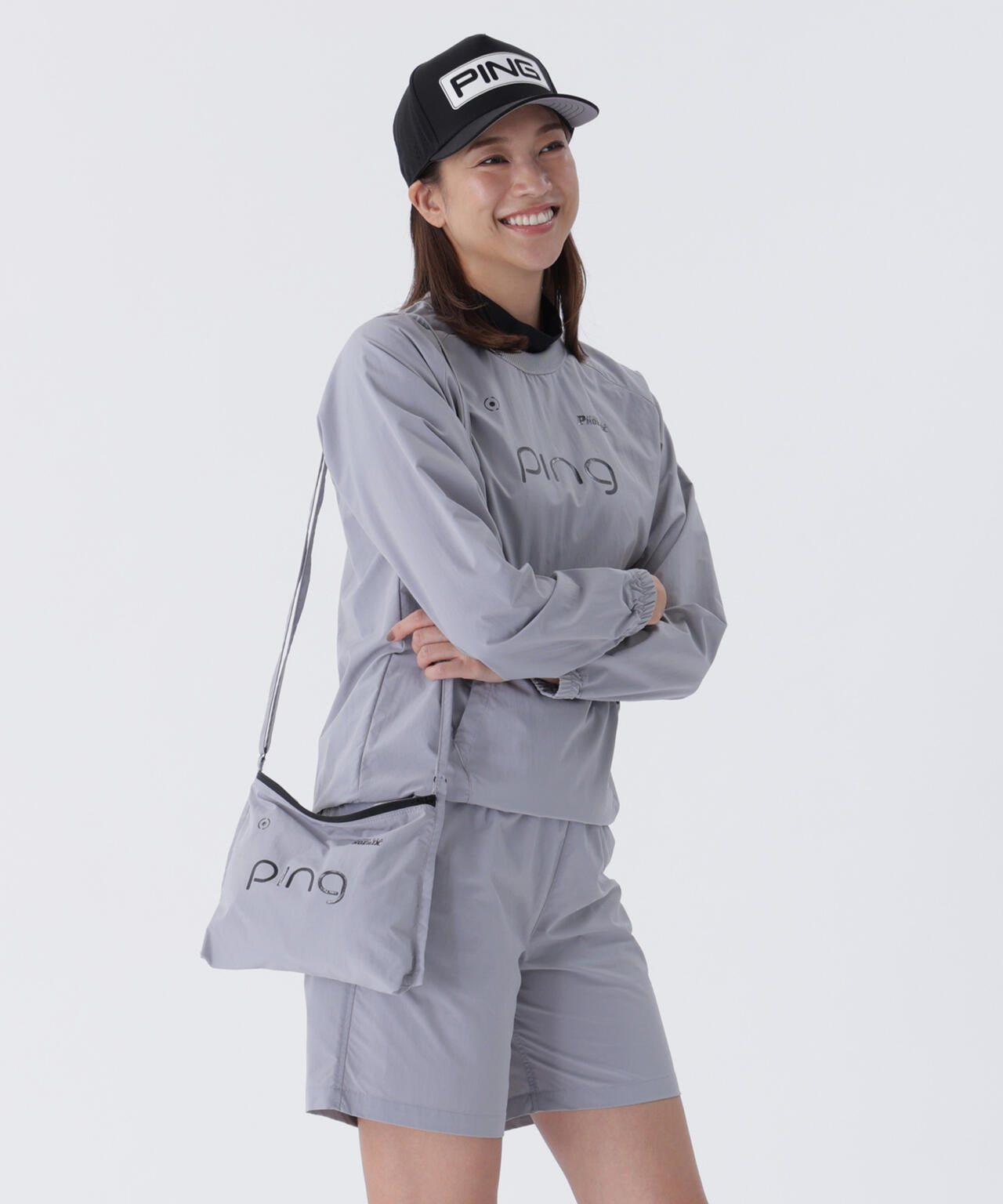 【PING APPAREL】全方向ストレッチリップストップスニードジャック×ショートパンツ <LADIES LINE> (LADIES)