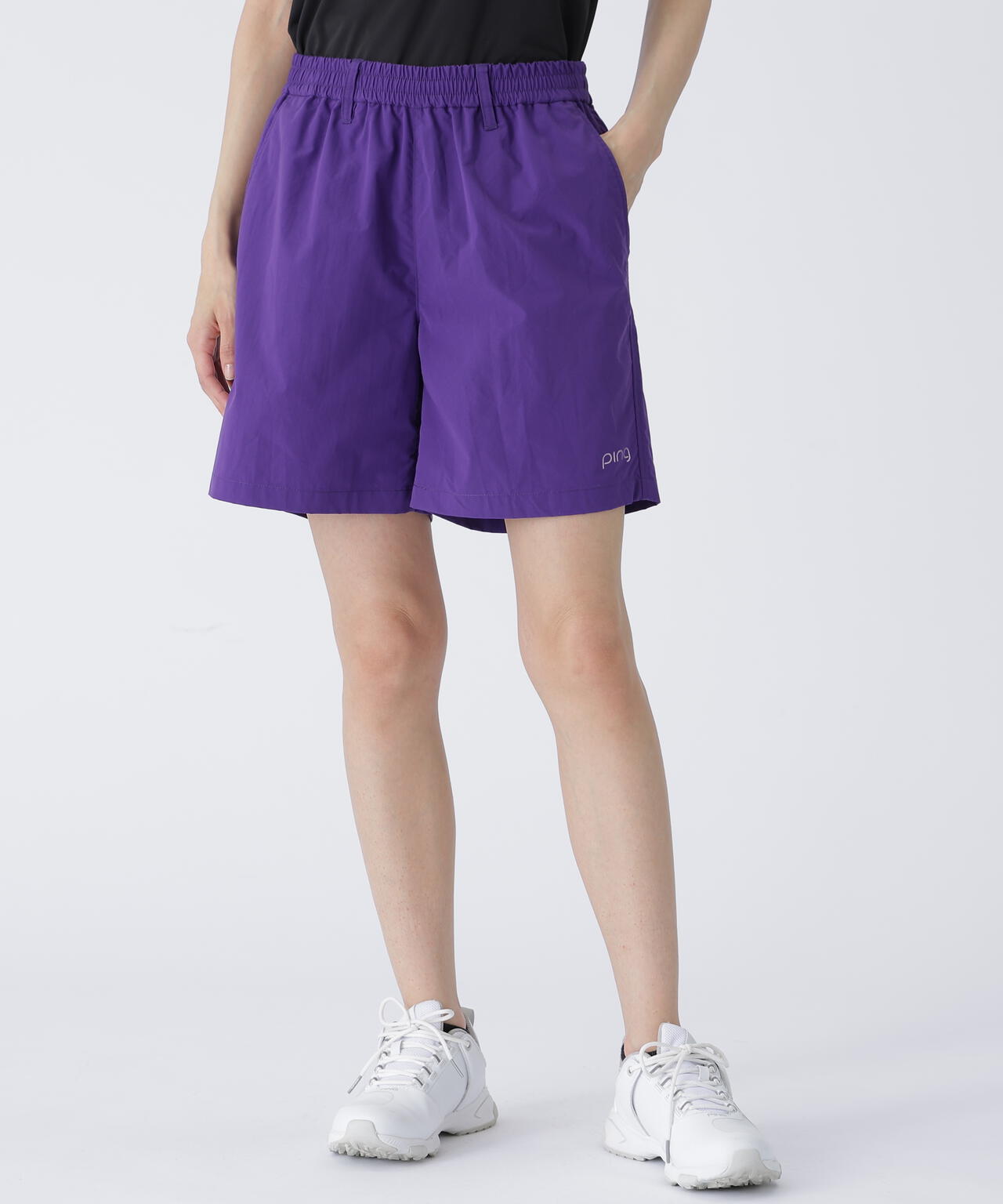【PING APPAREL】全方向ストレッチリップストップスニードジャック×ショートパンツ <LADIES LINE> (LADIES)