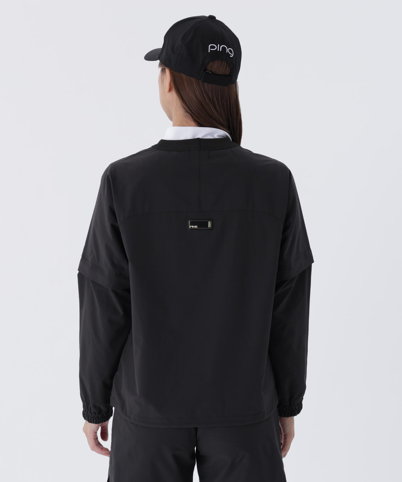 【PING APPAREL】全方向ストレッチリップストップ 2WAYスニードジャック×ショートパンツ <GOLD> (LADIES)