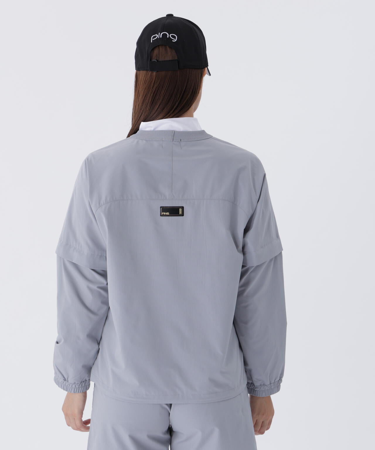 【PING APPAREL】全方向ストレッチリップストップ 2WAYスニードジャック×ショートパンツ <GOLD> (LADIES)