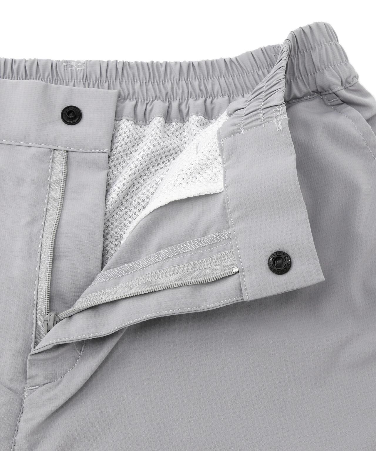 【PING APPAREL】全方向ストレッチリップストップ 2WAYスニードジャック×ショートパンツ <GOLD> (LADIES)