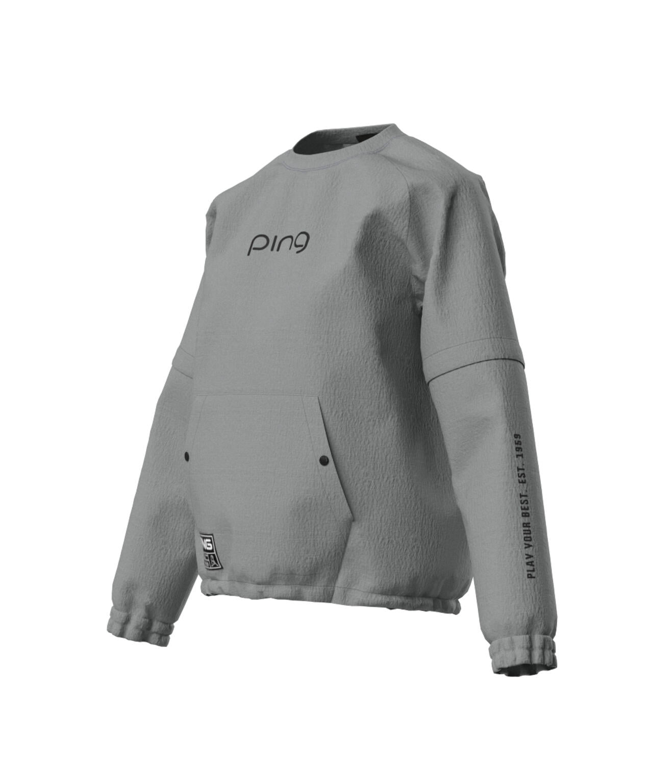 【PING APPAREL】全方向ストレッチリップストップ 2WAYスニードジャック×ショートパンツ <GOLD> (LADIES)