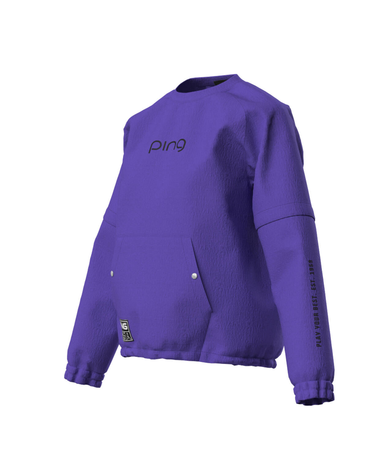 【PING APPAREL】全方向ストレッチリップストップ 2WAYスニードジャック×ショートパンツ <GOLD> (LADIES)