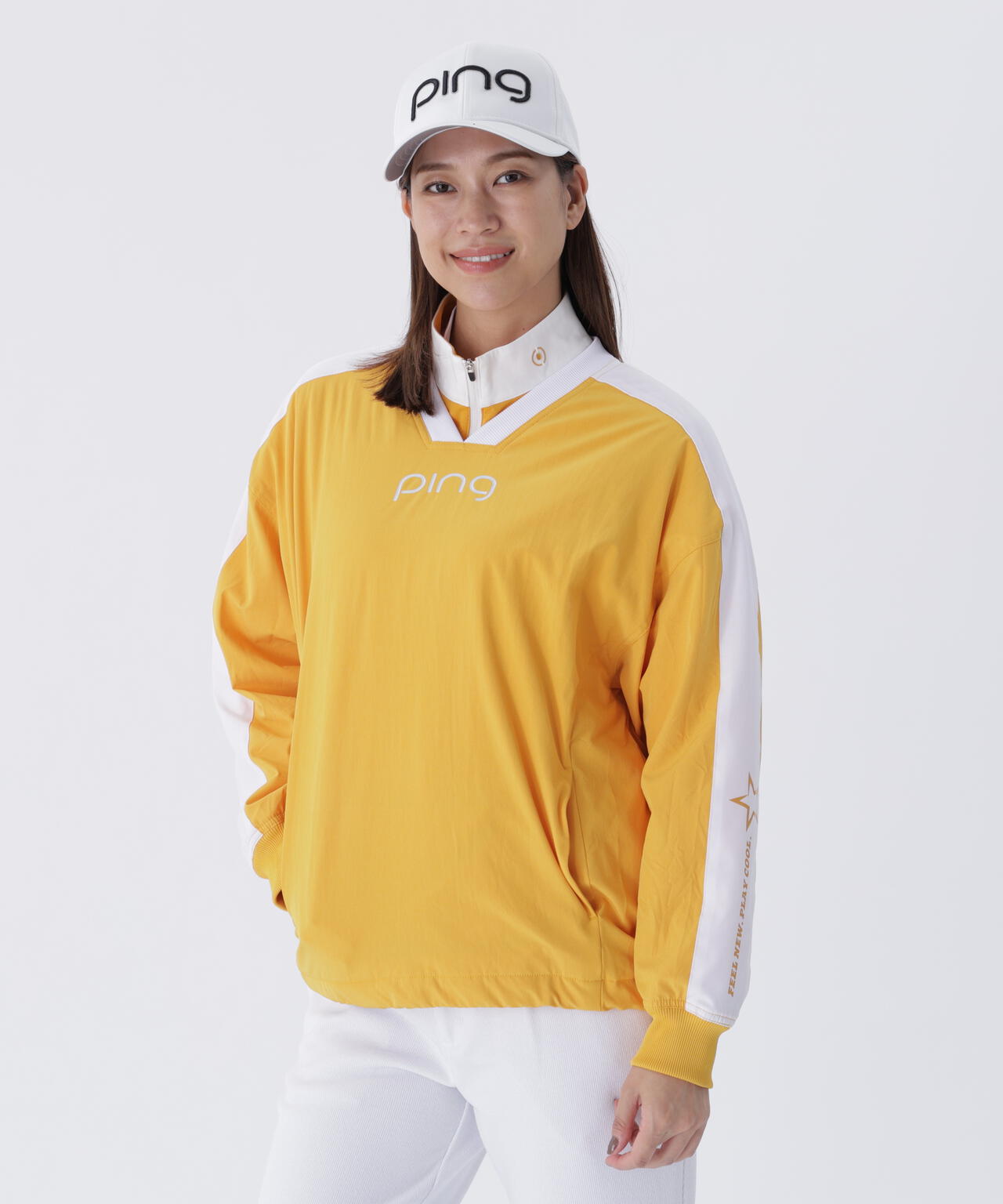 【PING APPAREL】全方向ストレッチ ツインレイヤードアウター <LADIES LINE> (LADIES)