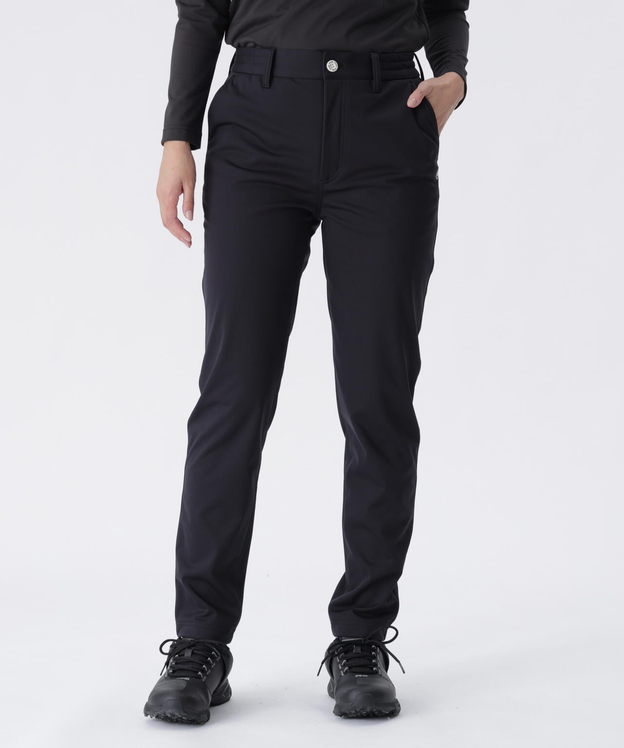 【PING APPAREL】全方向ストレッチボンディングプリントテーパードパンツ <LADIES LINE> (LADIES)