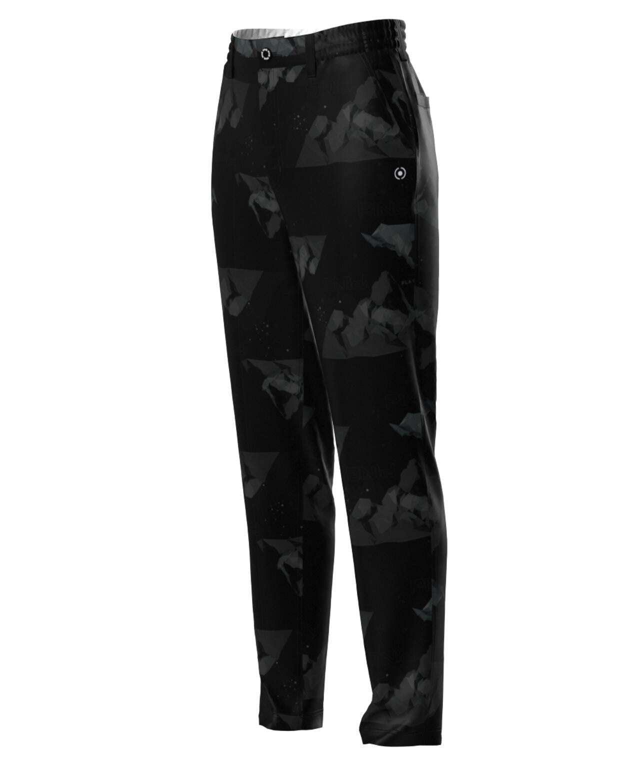 【PING APPAREL】全方向ストレッチボンディングプリントテーパードパンツ <LADIES LINE> (LADIES)