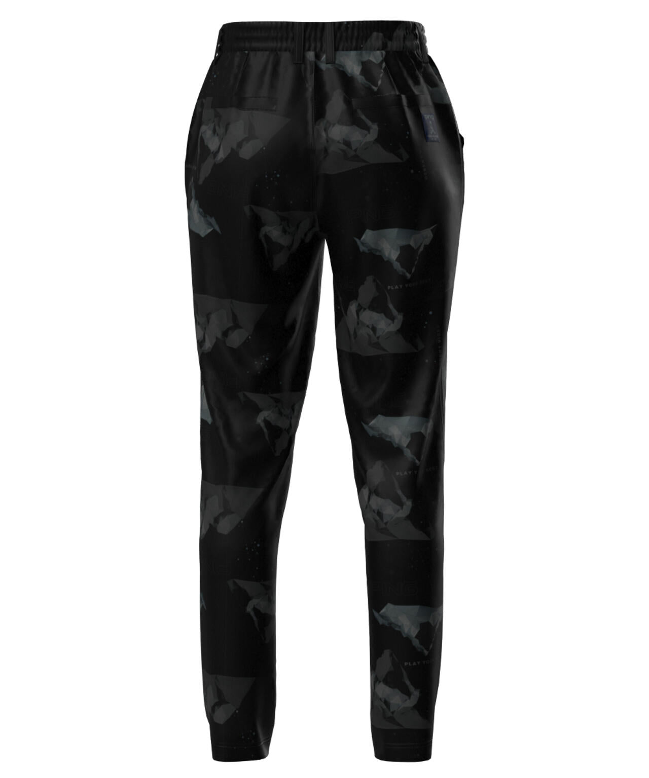 【PING APPAREL】全方向ストレッチボンディングプリントテーパードパンツ <LADIES LINE> (LADIES)