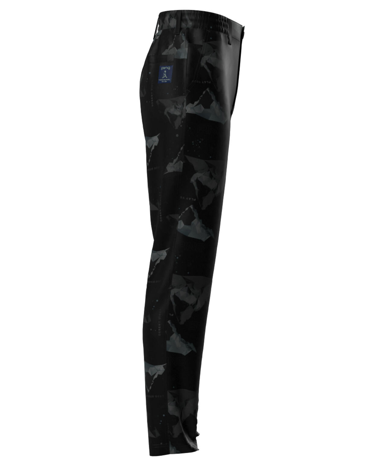【PING APPAREL】全方向ストレッチボンディングプリントテーパードパンツ <LADIES LINE> (LADIES)
