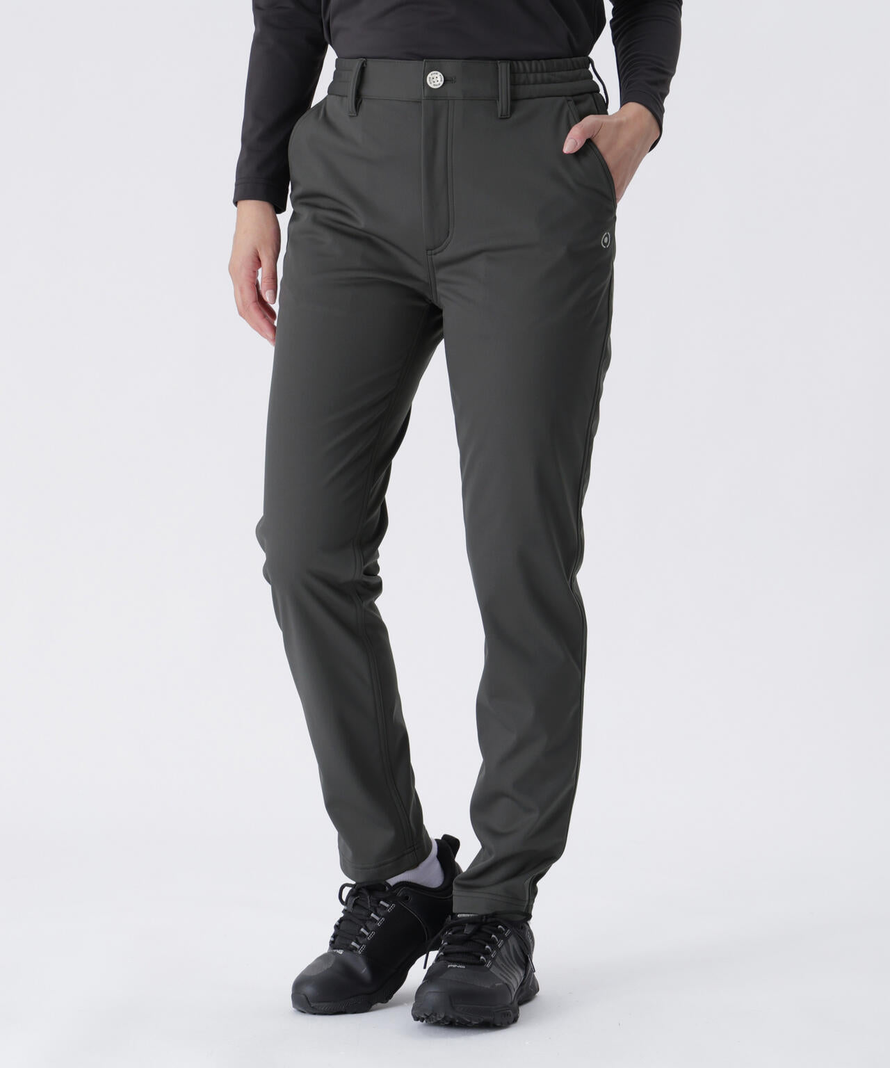 【PING APPAREL】全方向ストレッチボンディングプリントテーパードパンツ <LADIES LINE> (LADIES)