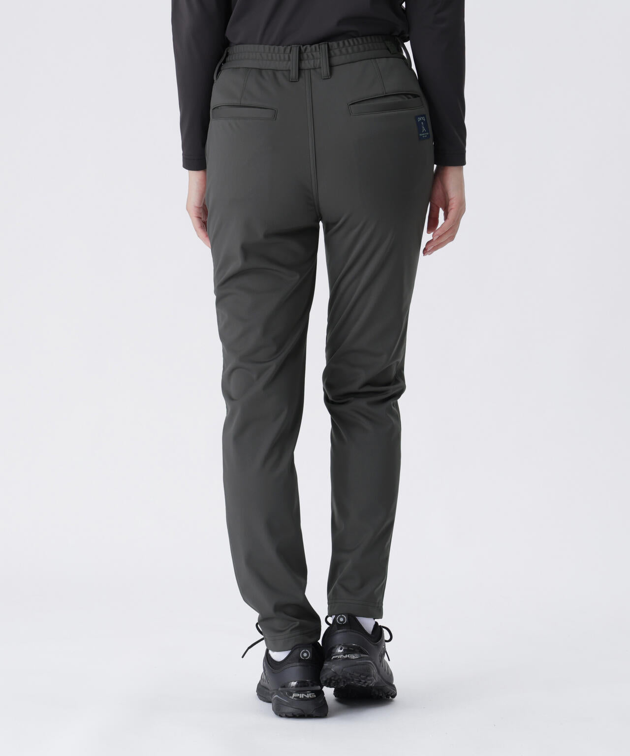 【PING APPAREL】全方向ストレッチボンディングプリントテーパードパンツ <LADIES LINE> (LADIES)