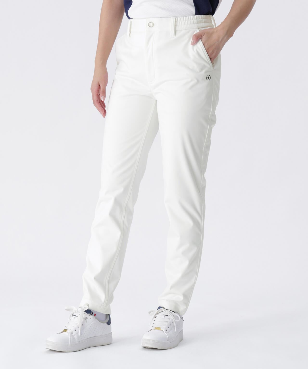 【PING APPAREL】全方向ストレッチボンディングプリントテーパードパンツ <LADIES LINE> (LADIES)