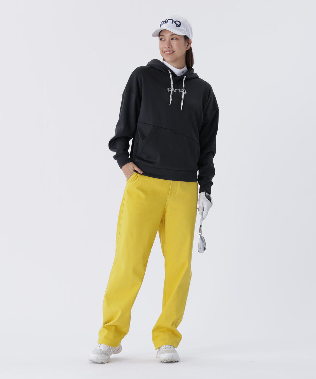 【PING APPAREL】TCツイル5ポケットストレートパンツ <LADIES LINE> (LADIES)