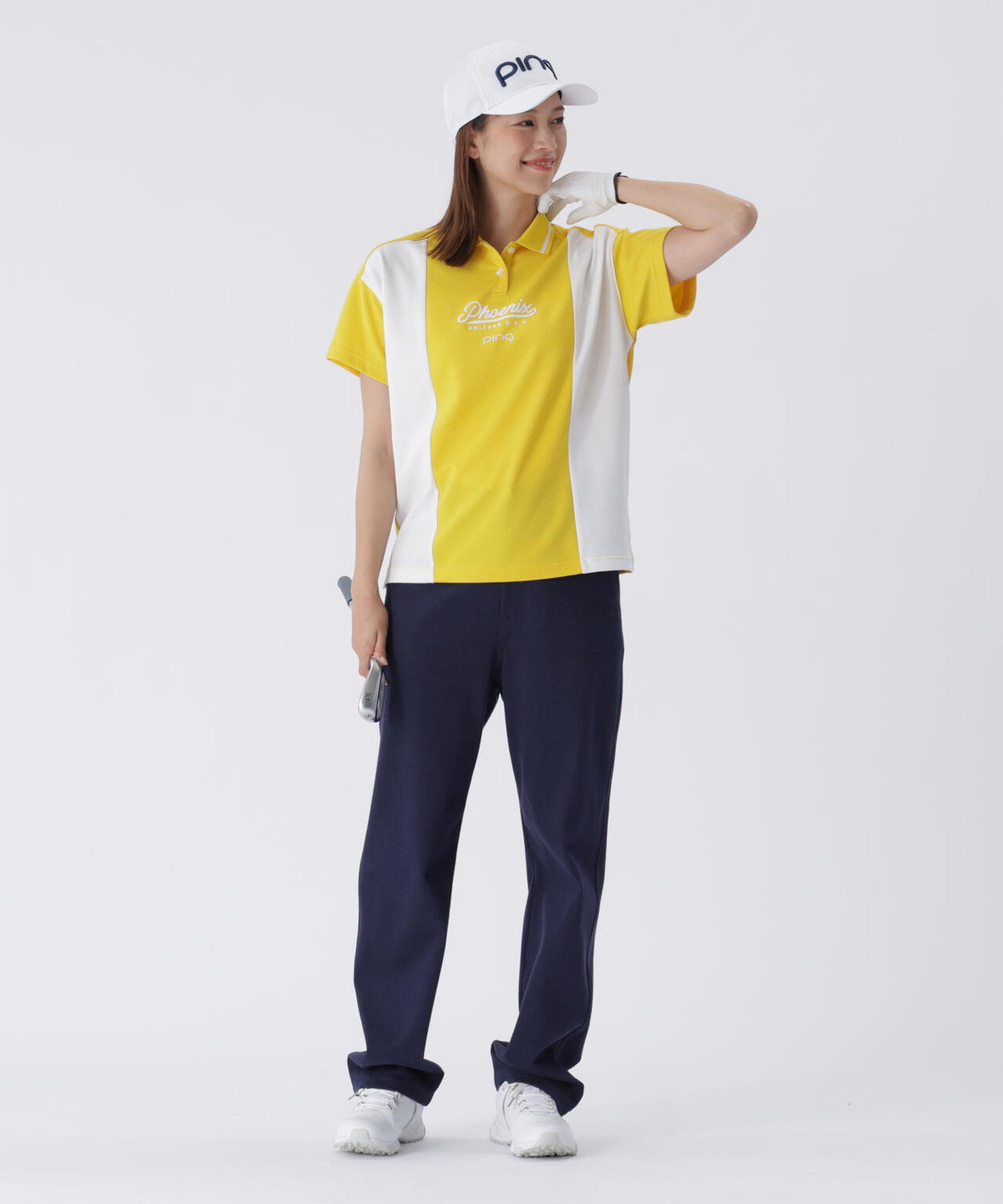 【PING APPAREL】TCツイル5ポケットストレートパンツ <LADIES LINE> (LADIES)
