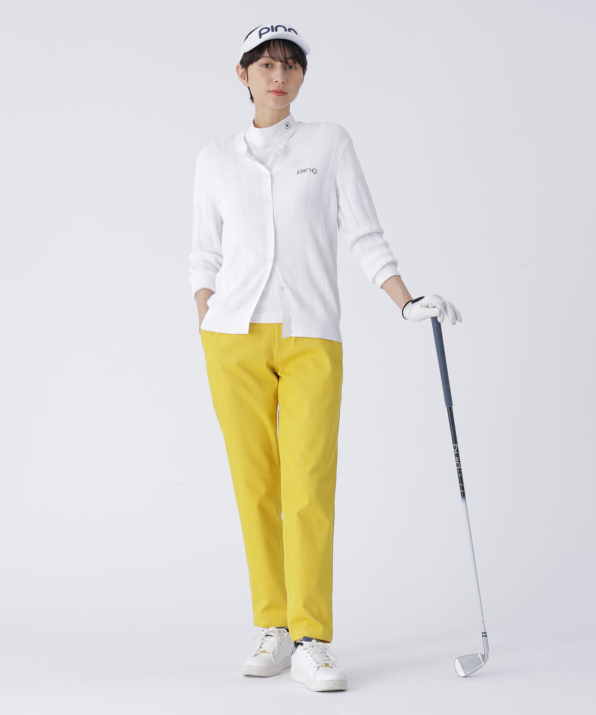【PING APPAREL】TCツイルテーパードパンツ <LADIES LINE> (LADIES)