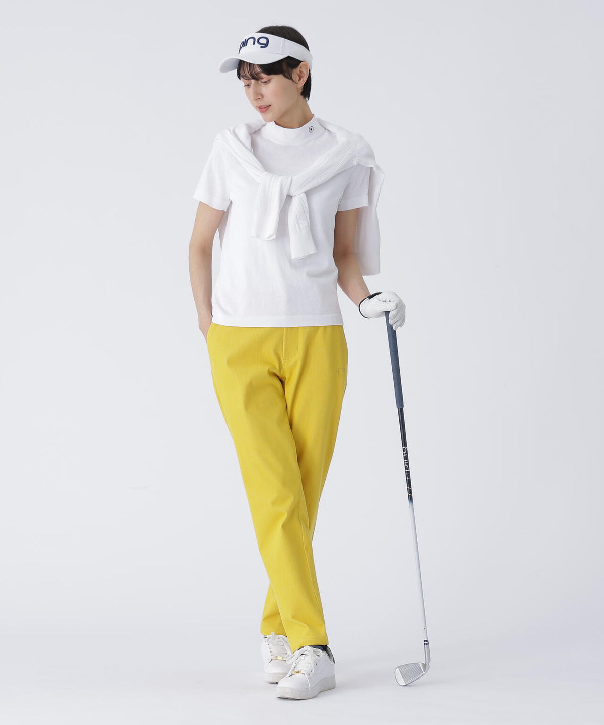 【PING APPAREL】TCツイルテーパードパンツ <LADIES LINE> (LADIES)