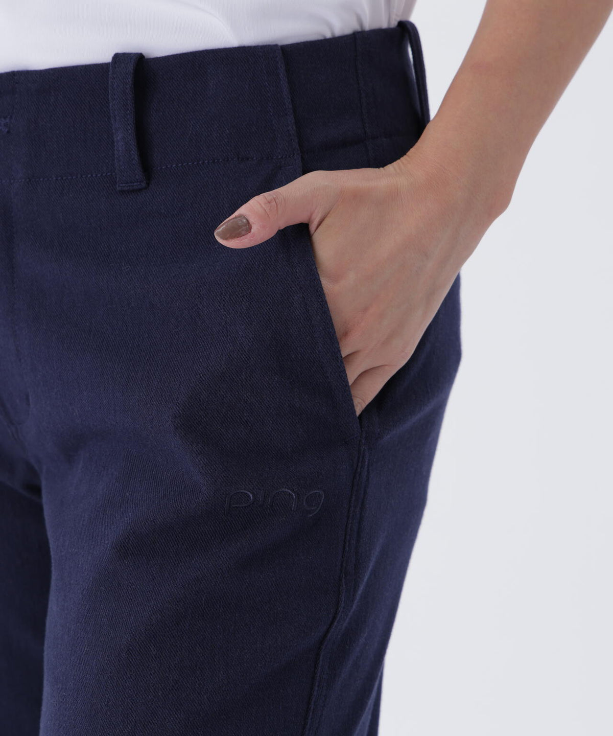 【PING APPAREL】TCツイルテーパードパンツ <LADIES LINE> (LADIES)