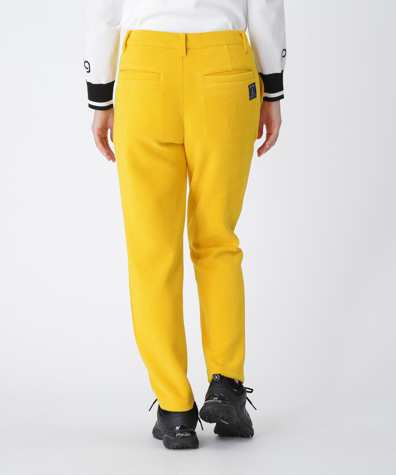【PING APPAREL】全方向ストレッチ ニットコーデュロイテーパードパンツ <LADIES LINE> (LADIES)