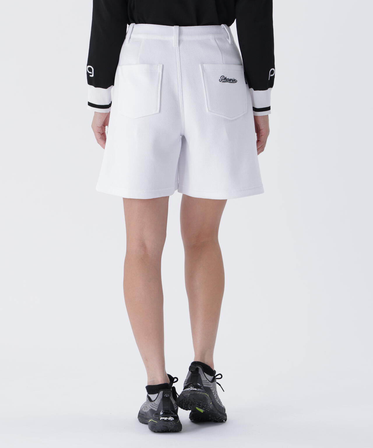 【PING APPAREL】全方向ストレッチ ニットコーデュロイキュロットパンツ <LADIES LINE> (LADIES)