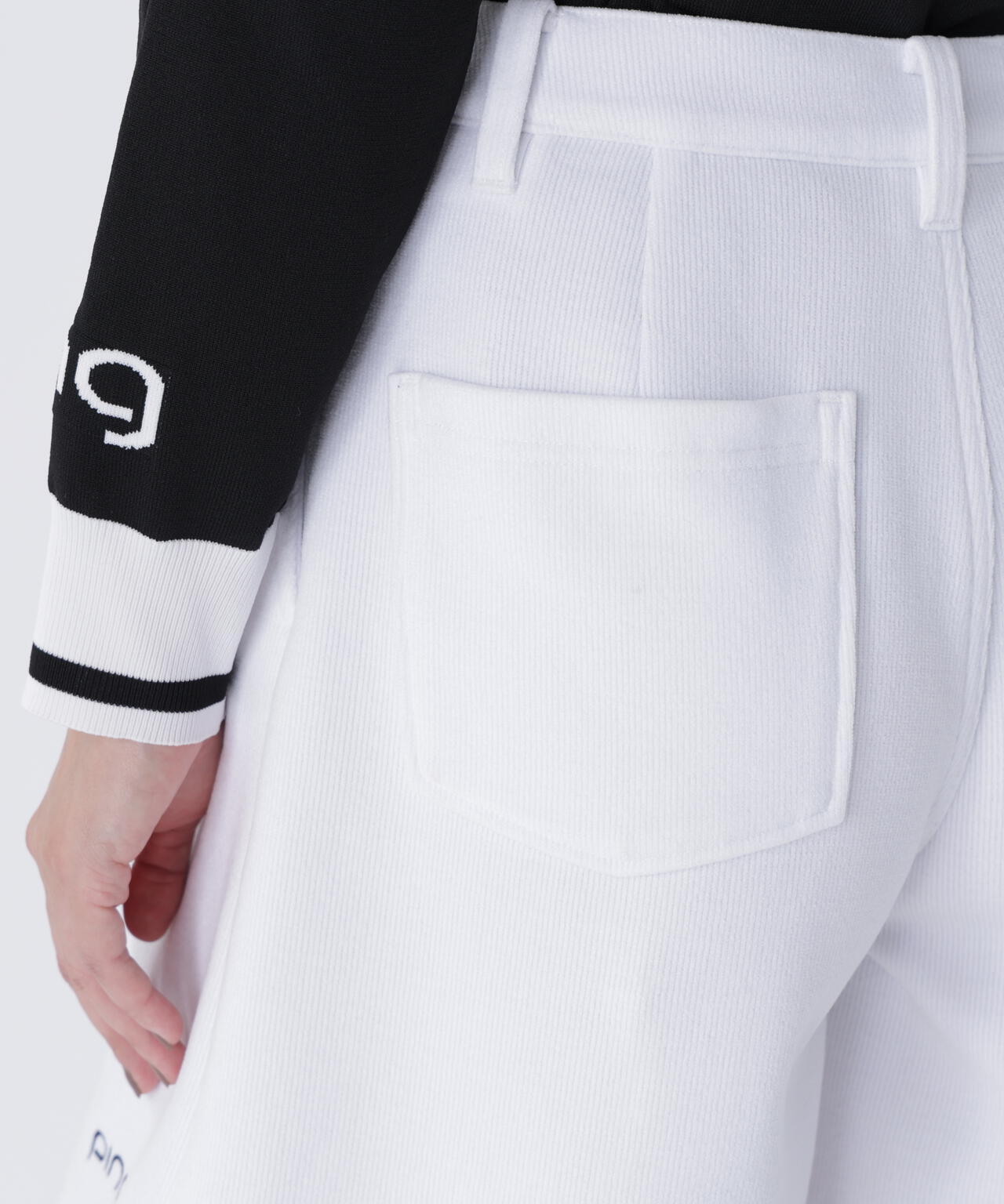 【PING APPAREL】全方向ストレッチ ニットコーデュロイキュロットパンツ <LADIES LINE> (LADIES)