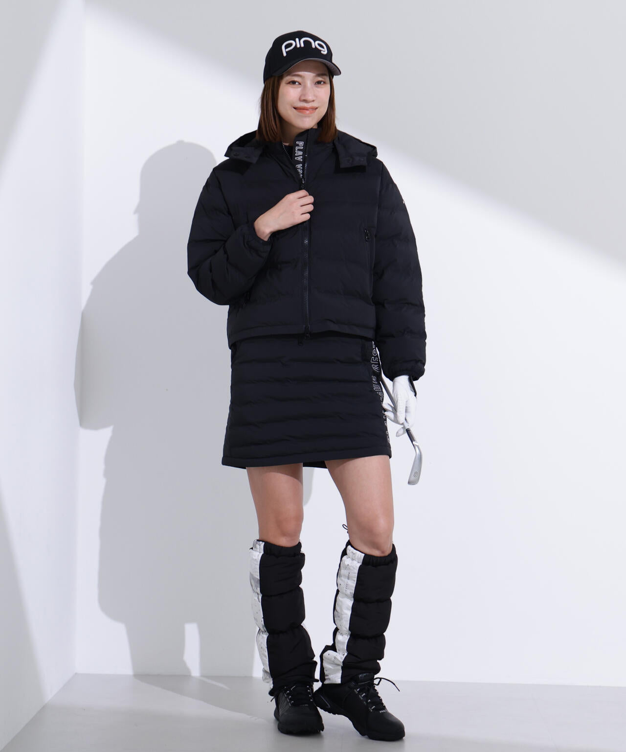 【PING APPAREL】25FW中綿スカート <GOLD> (LADIES)